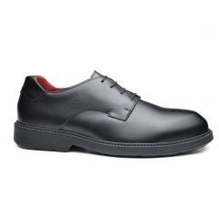 Base B1503 COSMOS BLACK LEATHER EXECUTIVE ESD METAL FREE SAFETY SHOES