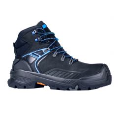 Base Fortrex B1603 T Fort Mid Waterproof Black Leather Safety Boots