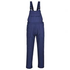 Portwest Bizweld BIZ4 Navy Flame Resistant Bib and Brace Coverall