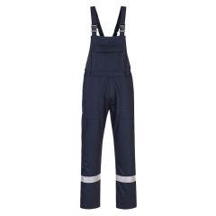 Portwest Bizweld BZ17 Navy FR Bizweld Iona Biband Brace Coverall