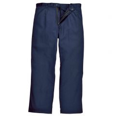 Portwest Bizweld BZ30 Navy Cotton Flame Resistant Bizweld Trousers