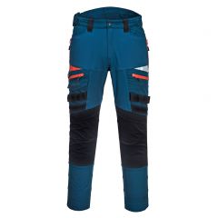 DX4 Workwear DX449 Blue Slim Fit Stretch Fabric Work Trousers