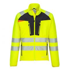 DX4 Workwear DX481 Yellow Breathable High Vis Base Layer Jacket