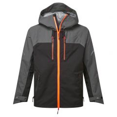 EV4 Workwear EV460 Metal Grey Waterproof Shell Work Jacket