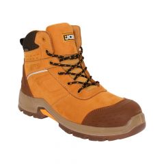 JCB Fastrack 4050 Honey Nubuck Metal Free Waterproof S3 Safety Boots