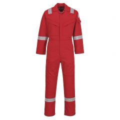 Portwest Bizflame FF50 Red Aberdeen Flame Resistant Coverall