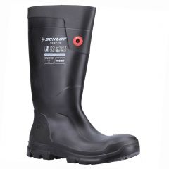 Dunlop FieldPro Full Safety LJ2JHD01 Black S5 PU Safety Wellingtons