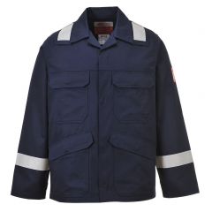 Portwest Bizflame Plus FR25 Navy Flame Resistant Antistatic Jacket