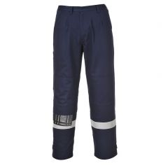 Portwest Bizflame Plus FR26 Navy FR Antistatic Knee Pad Trousers