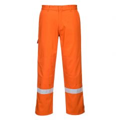 Portwest Bizflame Plus FR26 Orange FR Antistatic Knee Pad Trousers