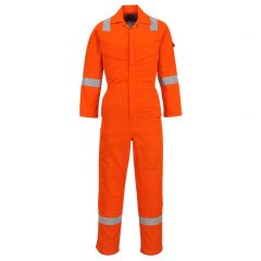 Portwest Bizflame Plus FR28 Orange FR Lightweight Anti Static Coverall