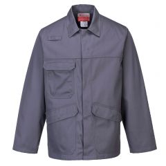 Portwest Bizflame Pro FR35 Grey Antistatic Flame Resistant Jacket