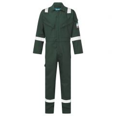 Portwest Bizflame Plus FR50 Green Flame Resistant Anti Static Coverall