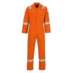 Portwest Bizflame Plus FR50 Orange Flame Resistant Anti Static Coverall