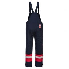 Portwest Bizflame Plus FR57 Navy FR Cotton Bib and Brace Coverall