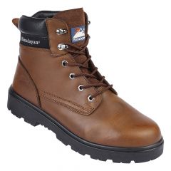 Himalayan 1121 Brown Leather S3 SRC Unisex Classic Safety Ankle Boots