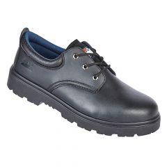 Himalayan 1410 Black Leather Three Eyelet S3 SRC Unisex Safety Shoes