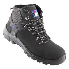 Himalayan 2601 Black Leather S1P SRC Steel Toe and Midsole Safety Hikers