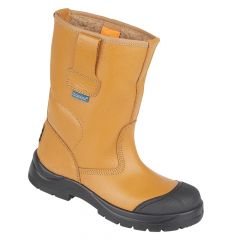 Himalayan 9102 Tan Warm Lined HyGrip Outsole Scuff Cap Safety Riggers