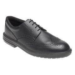 Himalayan 912 Black Leather S1P Brogue Style Executive Safety Shoes
