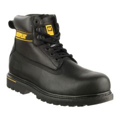 CAT Holton SB Black Leather Safety Boots