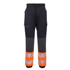 KX3 Workwear KX341 Orange Stretch High Vis Flexi Class 1 Jogger