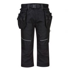 KX3 Workwear KX344 Black Holster Pocket Kneepad Work Shorts