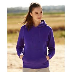 Fruit Of The Loom Lady Fit Hooded Sweat