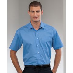 Russell Collection Men's Poplin Shirt