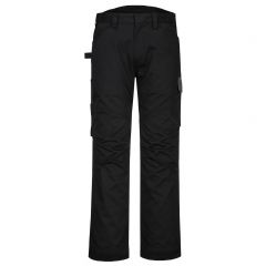 PW2 Workwear PW240 Black Durable Polycotton Service Work Trousers