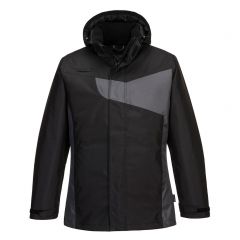 PW2 Workwear PW260 Black Water Resistant Eco Winter Work Jacket