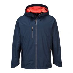 KX3 Workwear S600 Navy Waterproof and Breathable Shell Jacket