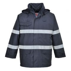 Portwest Bizflame Rain S770 Navy Waterproof Multi Protection Jacket