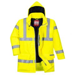 Portwest Bizflame Rain S778 Yellow High Vis Antistatic FR Jacket