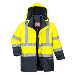 Portwest Bizflame Rain S779 Yellow High Vis Multi Protection Jacket