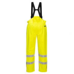 Portwest Bizflame S780 Yellow Unlined High Vis Anti Static FR Trousers