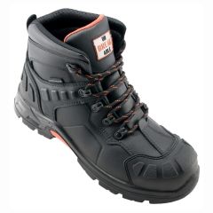 Unbreakable Hurricane Metal Free Black Leather Waterproof S3 SRC Safety Work Boots