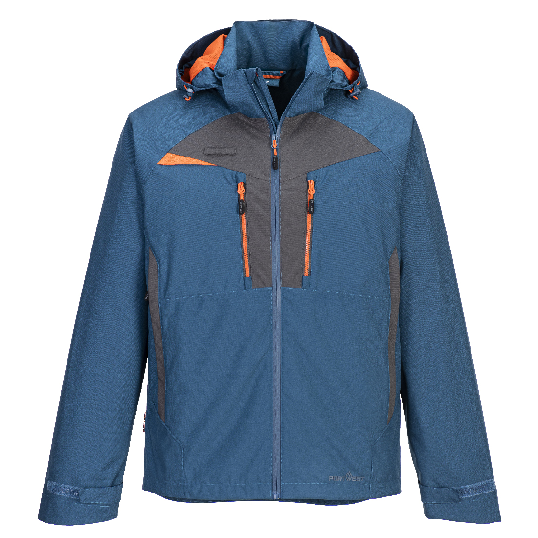 DX4 Workwear DX463 Blue Stretch Breathable Waterproof Shell Jacket 2X Large