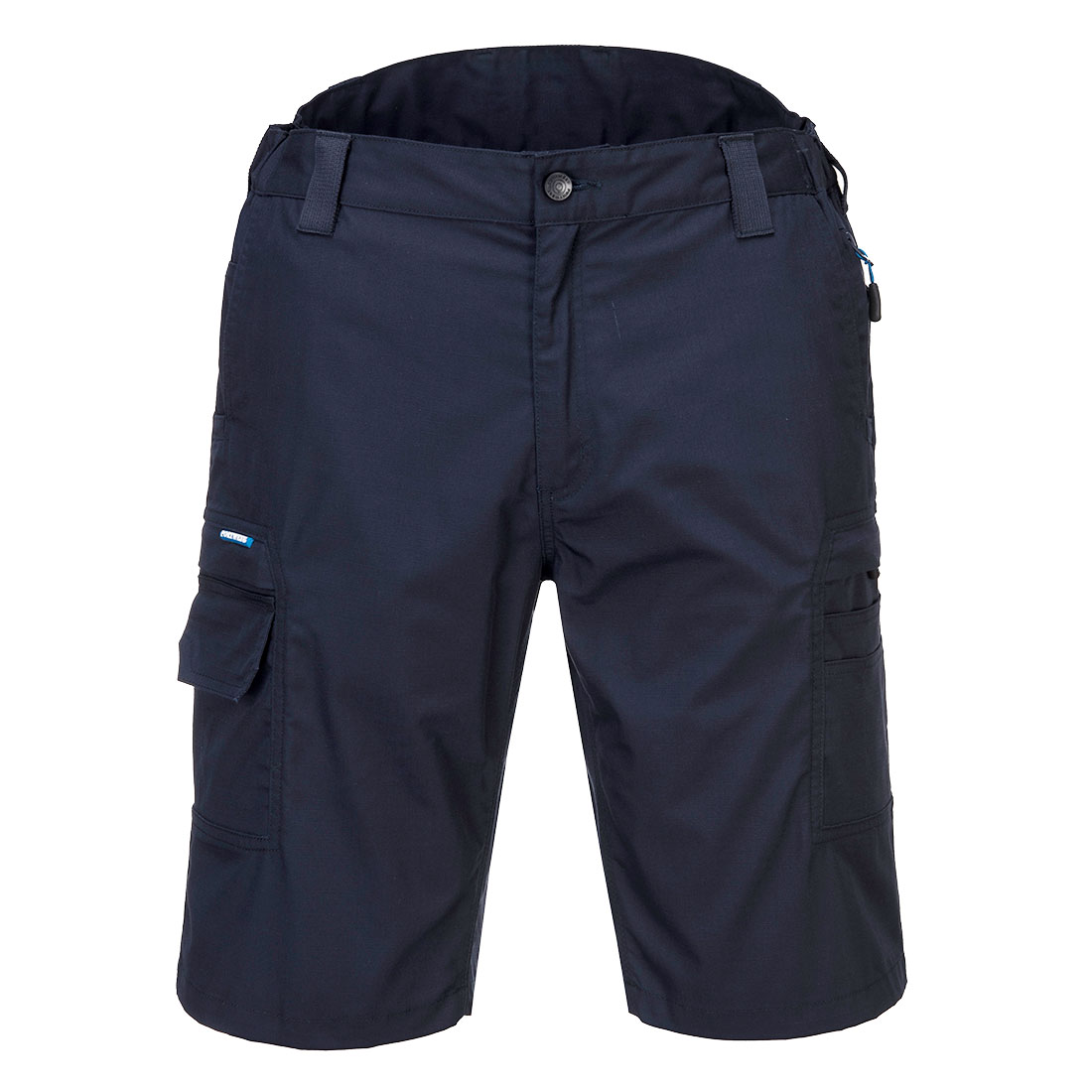KX3 Workwear KX340 Navy Stretch High Rise Back Waistband Ripstop Shorts 41 Waist