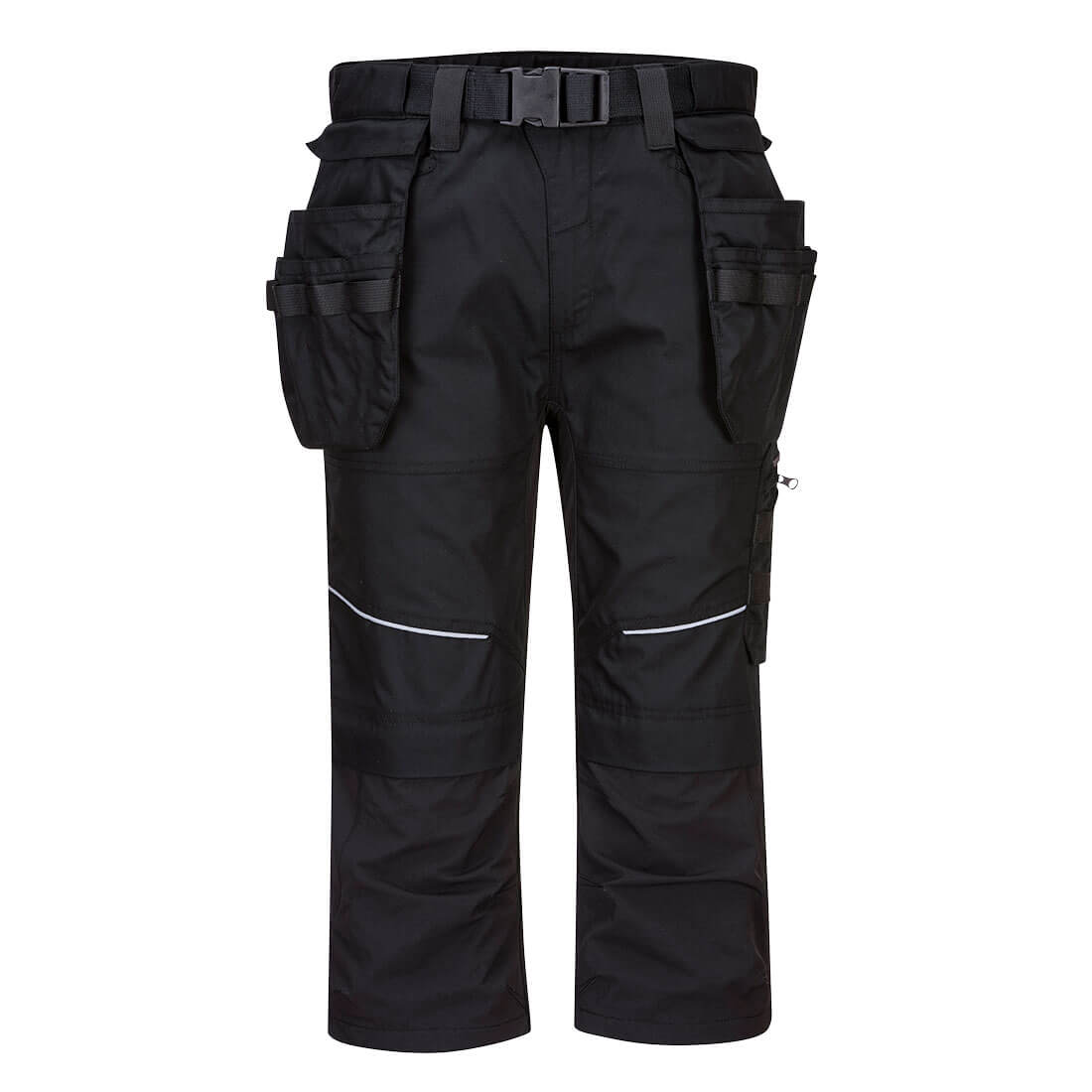 KX3 Workwear KX344 Black Holster Pocket Kneepad Work Shorts 32 Waist
