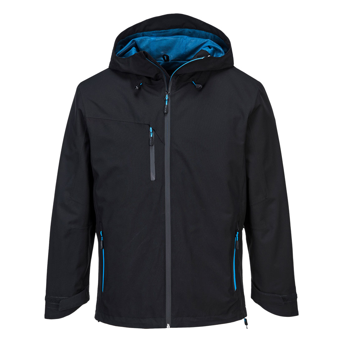 KX3 Workwear S600 Black Waterproof and Breathable Shell Jacket X Large
