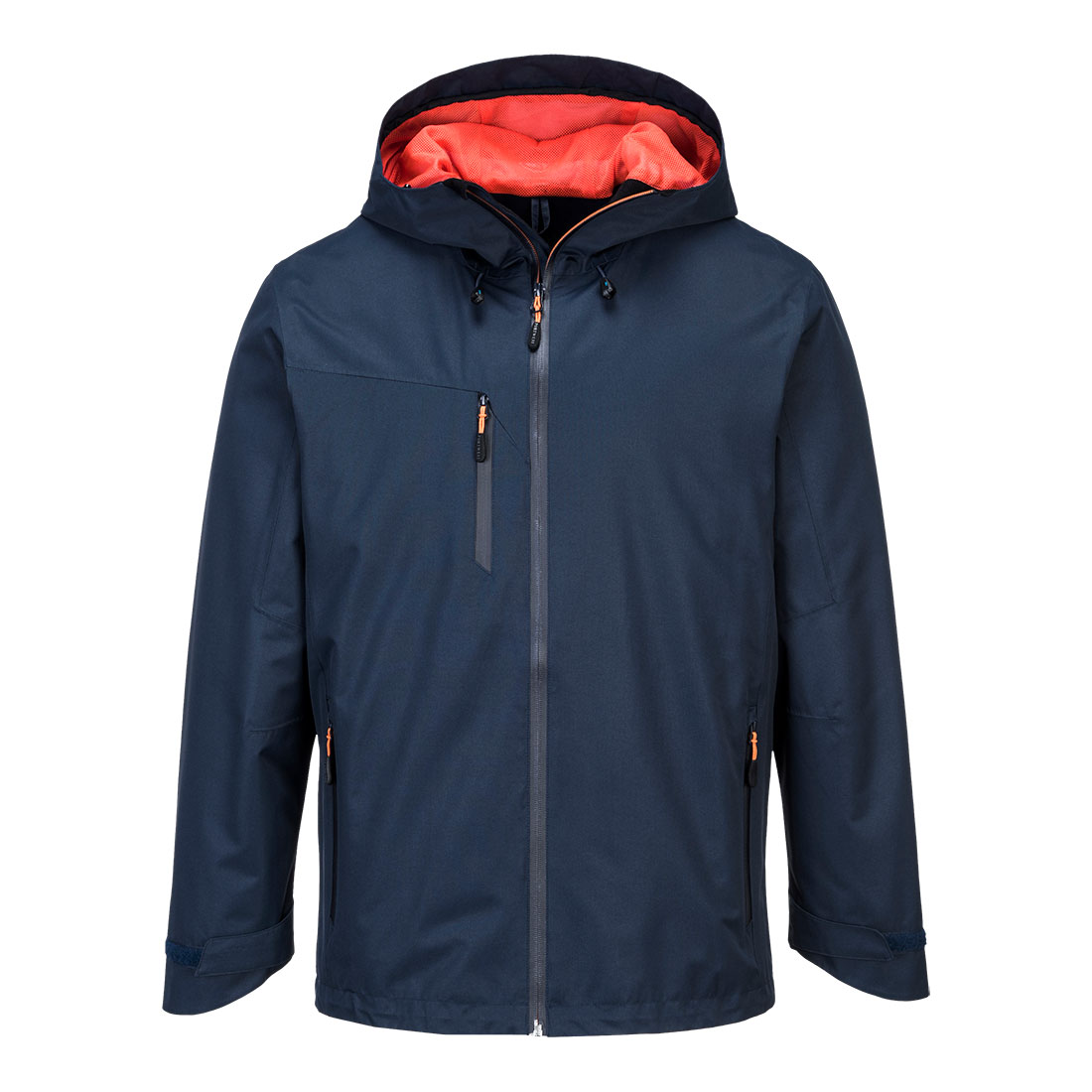 KX3 Workwear S600 Navy Waterproof and Breathable Shell Jacket 2X Large