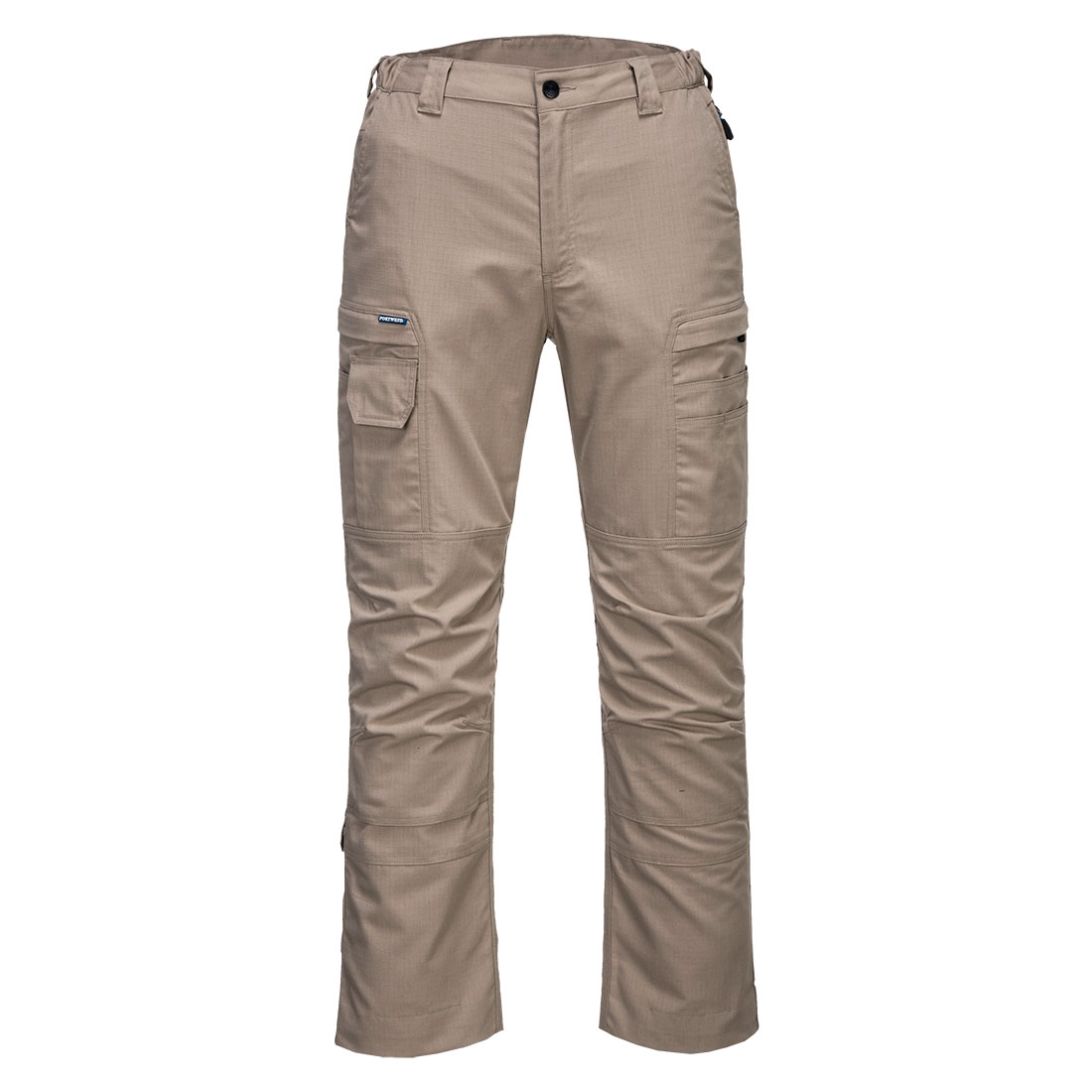 KX3 Workwear T802 Sand High Rise Back Waistband Ripstop Trousers 28 Waist